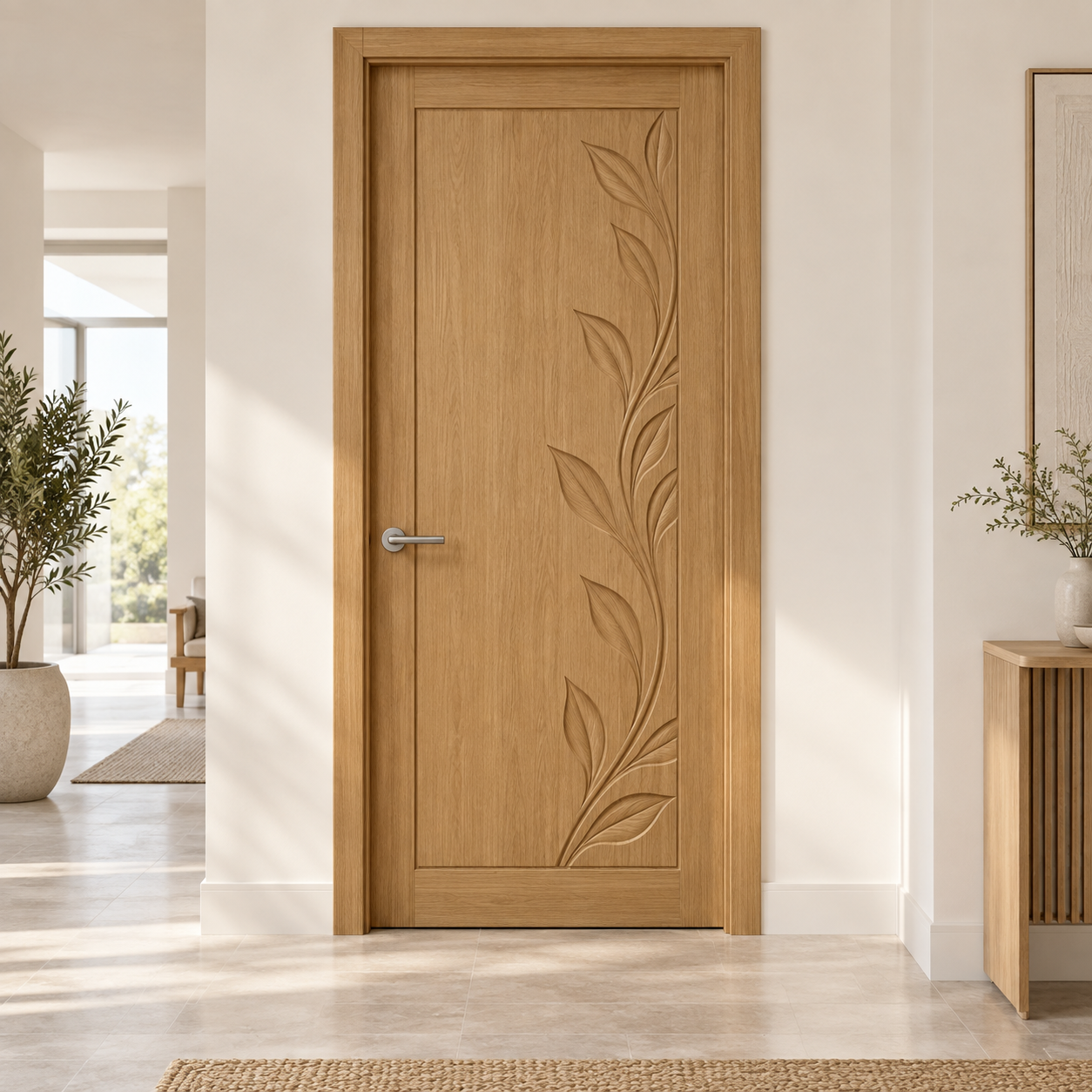 Fleximo WPC carving door design 4