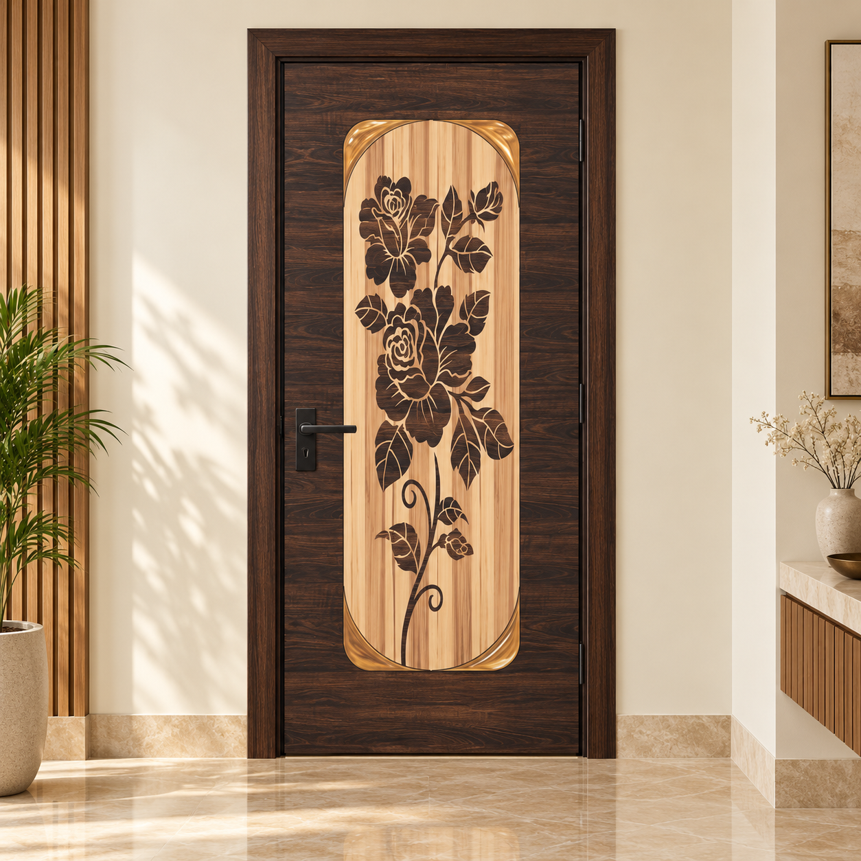 Fleximo WPC digital printing door design 4