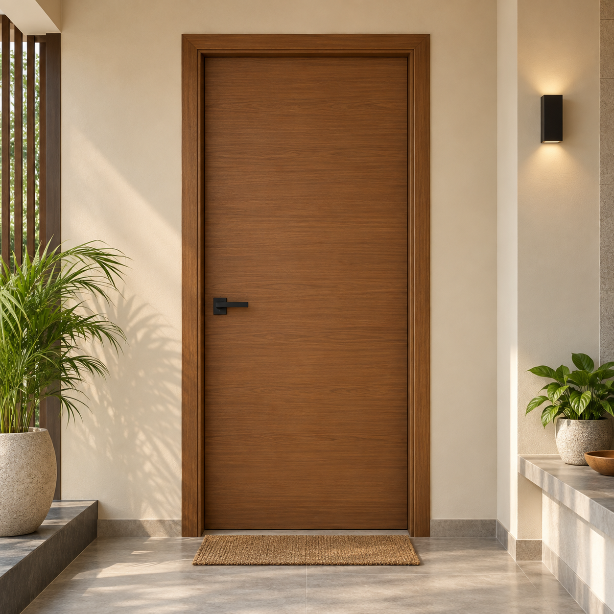Fleximo WPC plain door design 6